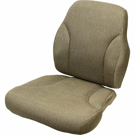 AFTERMARKET AMSS8512 Cushion Set, 2Piece, Brown Fabric AMSS8512-ABL